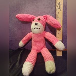 Handmade Stuffed Bunny Pink